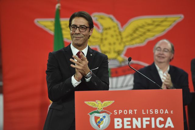 Rui Costa, presidente reeleito no Benfica - Foto: Miguel Nunes