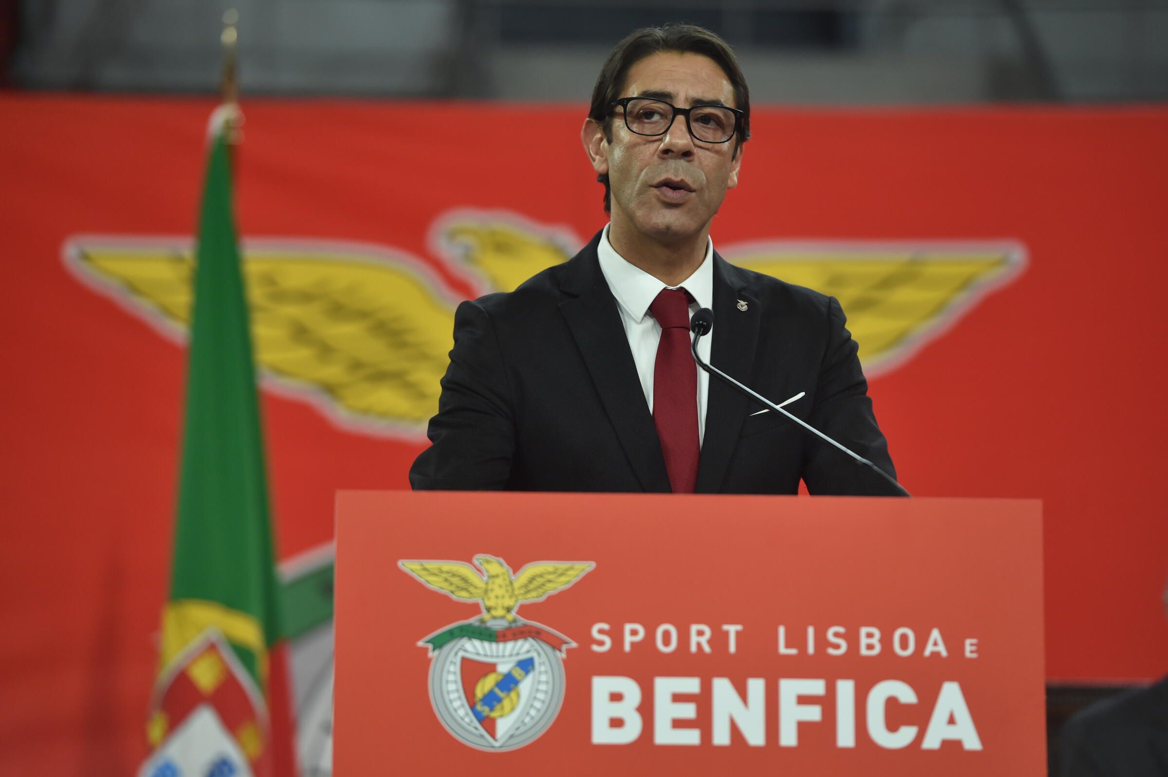 Rui Costa, presidente reeleito no Benfica - Foto: Miguel Nunes