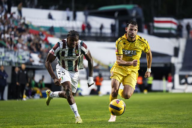 José Gomes, marcou o golo do Nacional no empate (1-1) com o Estrela da Amadora. - Foto: FILIPE AMORIM/LUSA