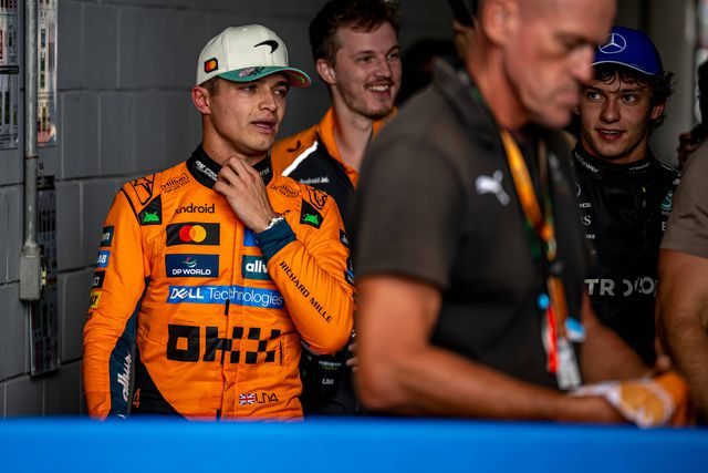 Lando Norris dá conselho a Antonelli