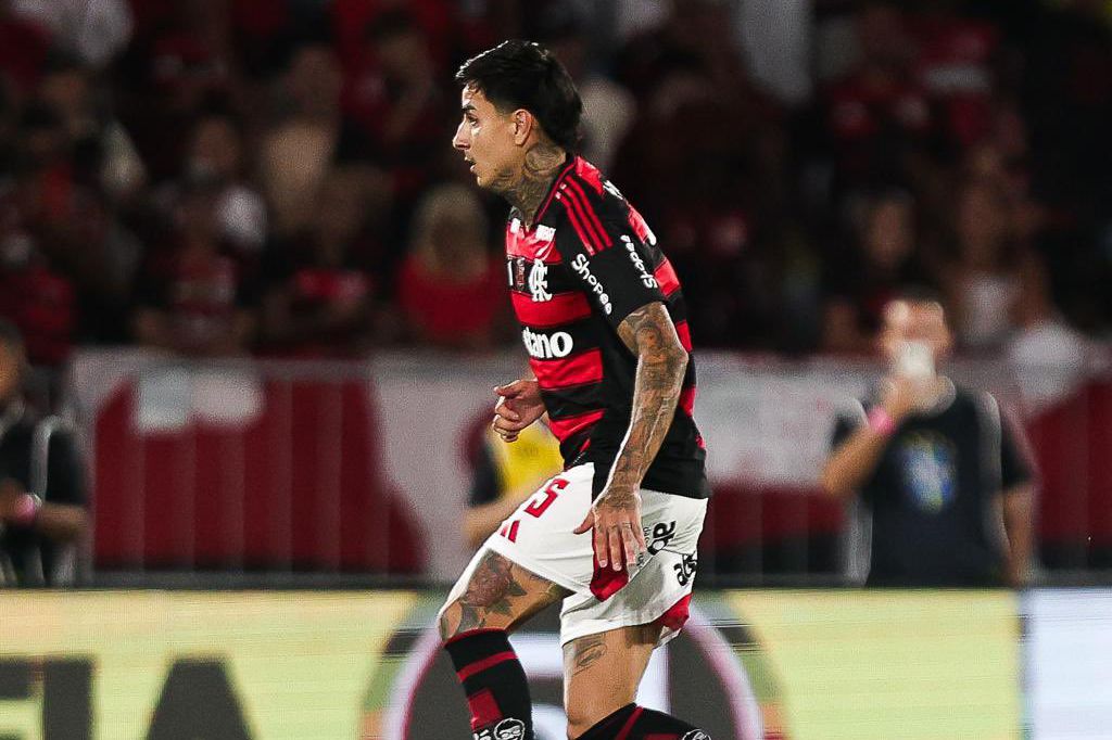 Flamengo bateu o Santos - Foto Flamengo