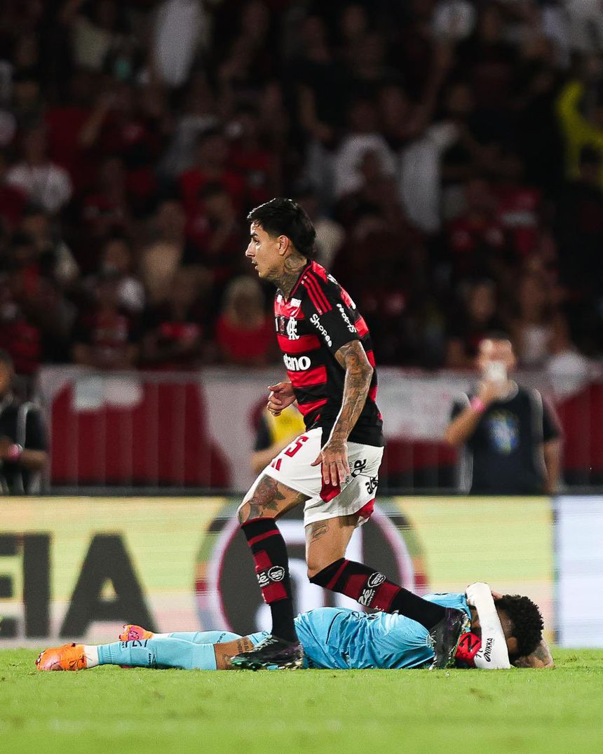 Flamengo bateu o Santos - Foto Flamengo