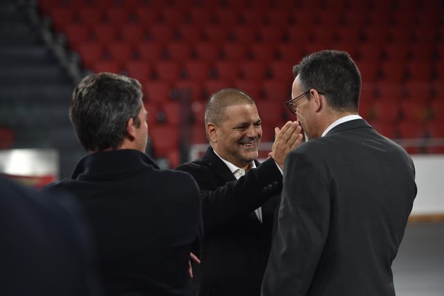 Cristóvão Carvalho, candidato derrotado na primeira volta, marcou presença na cerimónia de tomada de posse de Rui Costa - Foto: Miguel Nunes
