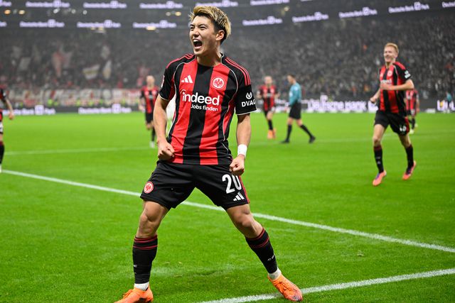 Ritsu Doan, extremo-direito do Eintracht Frankfurt