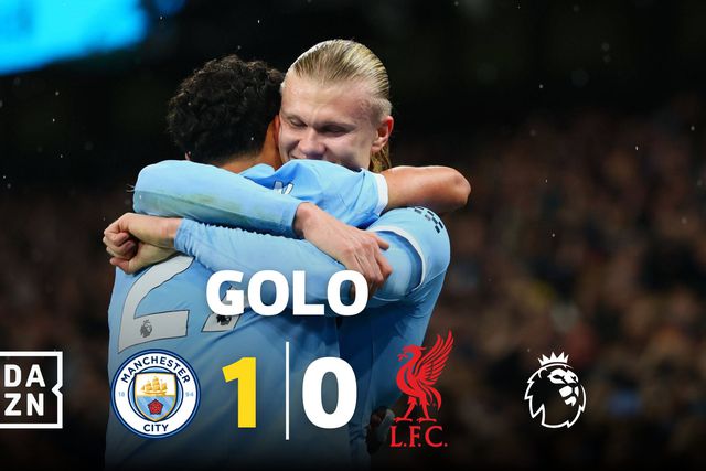 Assistência portuguesa no (inevitável) golo de Haaland