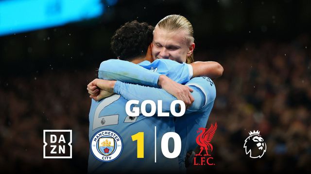 Assistência portuguesa no (inevitável) golo de Haaland