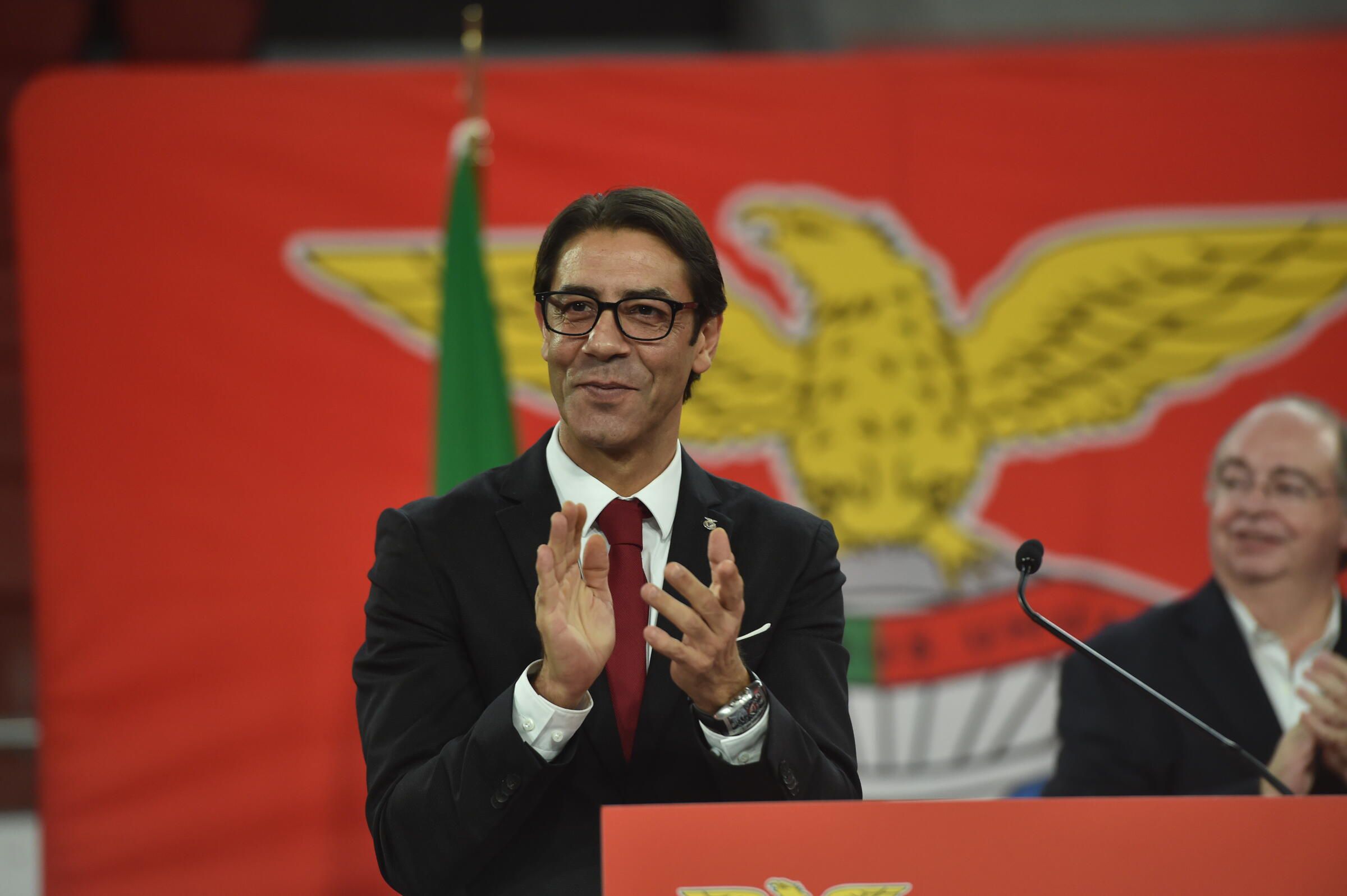 Rui Costa, presidente reeleito no Benfica - Foto: Miguel Nunes