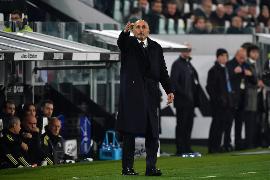 Spalletti no ataque! Juve emperra