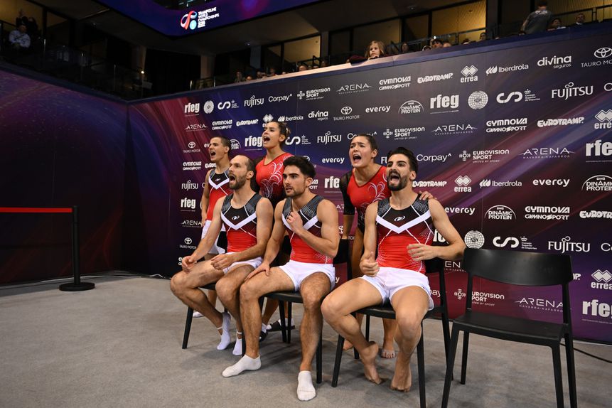 Seleção Nacional teve esperança em voltar a subir ao pódio em Pamplona até ao fim     Fotografia FGP