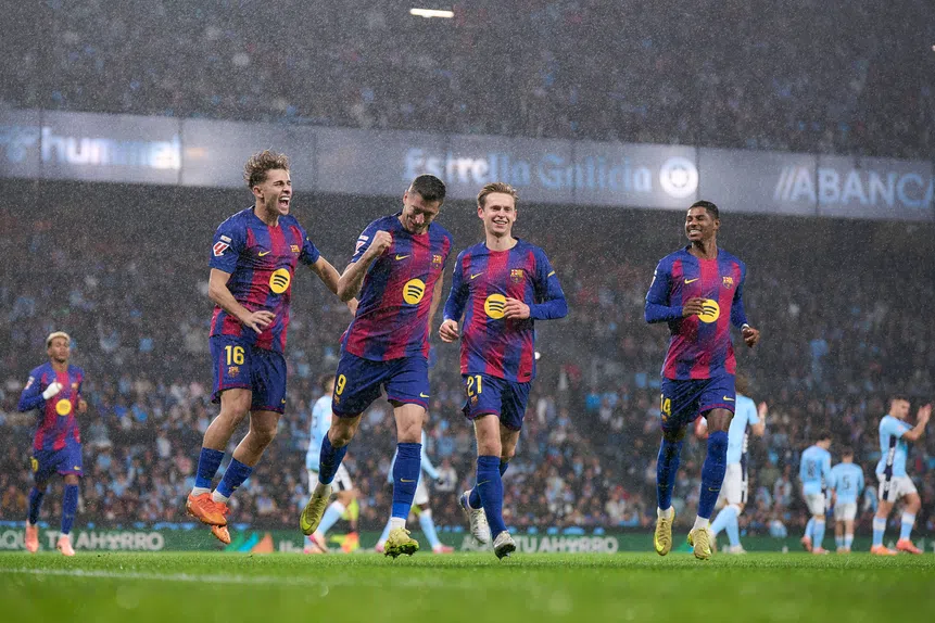 Lewandowski faz chover golos em Vigo!