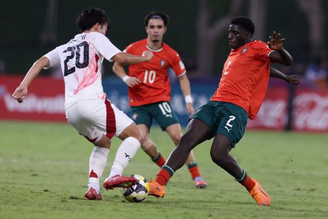Portugal contra o Japão no Mundial sub-17 - Foto: FPF