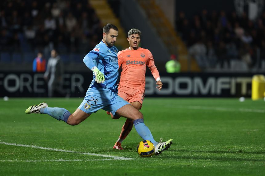 Carevic esteve em excelente plano na baliza - Foto: Catarina Morais/Kapta+