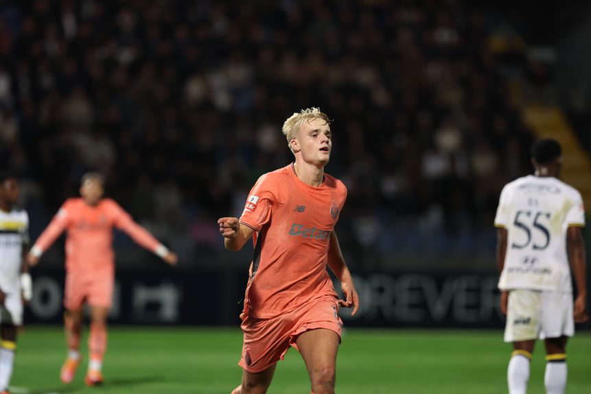 Froholdt festeja o golo - FOTO: Catarina Morais/Kapta+