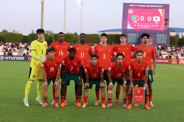 Portugal contra o Japão no Mundial sub-17 - Foto: FPF