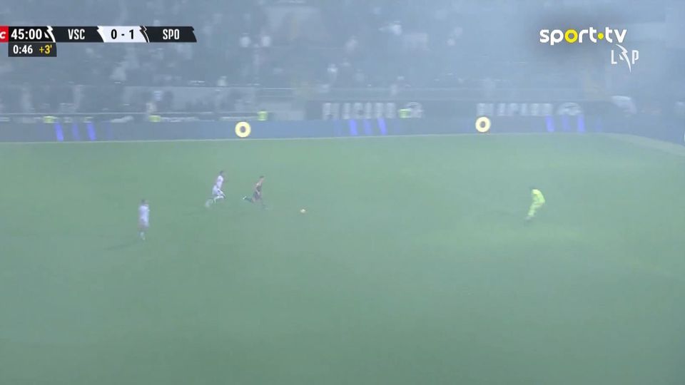 Vídeo: Golaço de Pedro Gonçalves anulado por fora de jogo