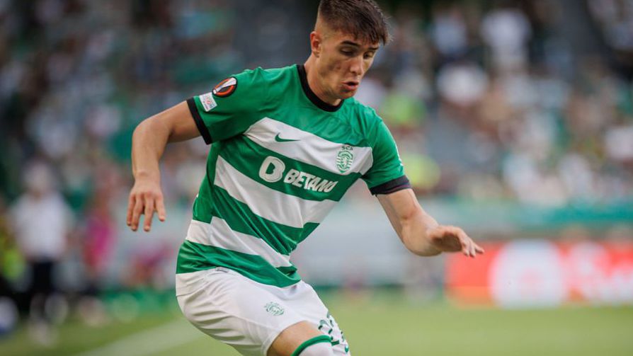 A reação de Fresneda ao penálti contra o Sporting em Guimarães