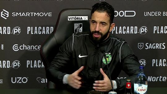 Amorim assume situação em que o Sporting tem de melhorar