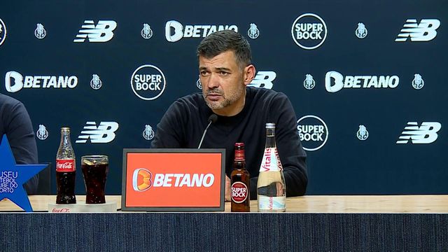 «A seu tempo falaremos do Sporting»