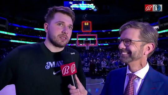 Que entrevista é essa, Doncic?