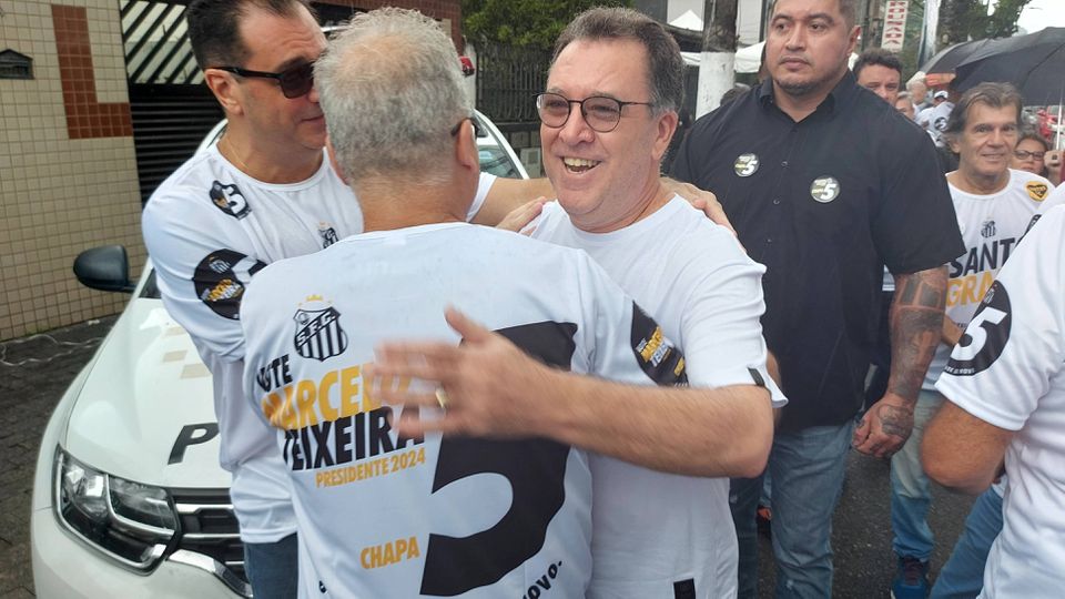 Marcelo Teixeira, novo presidente do Santos, retira a camisola 10