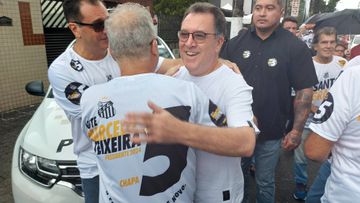 Marcelo Teixeira, novo presidente do Santos, retira a camisola 10