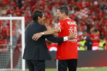 Rui Costa: «É com Roger Schmidt que vamos continuar e conquistar mais títulos»