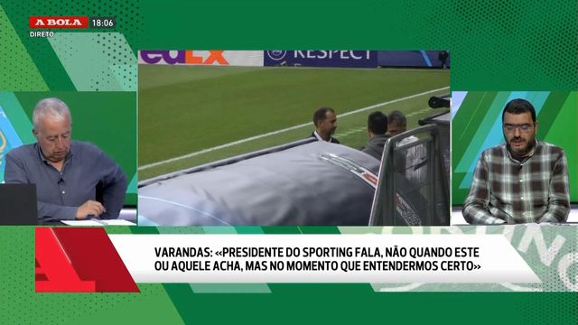 «Faria sentido Varandas defender o treinador, mas sabemos que essas declarações não têm impacto»