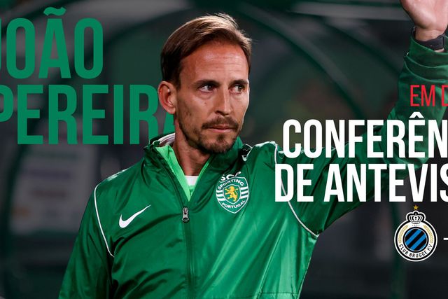 Acompanhe em direto a conferência de Imprensa de João Pereira