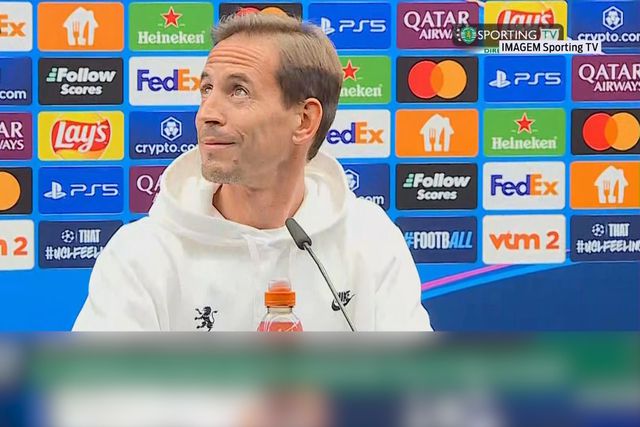 Sporting em Brugge: a borboleta que fez lembrar CR7 em Paris