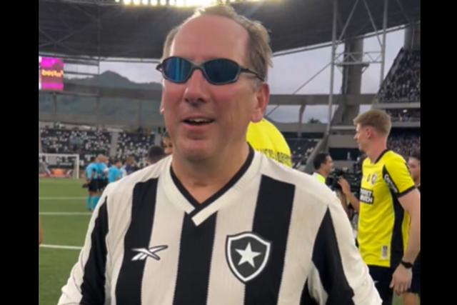 Vídeos: a forma como John Textor vibrou com o título de campeão