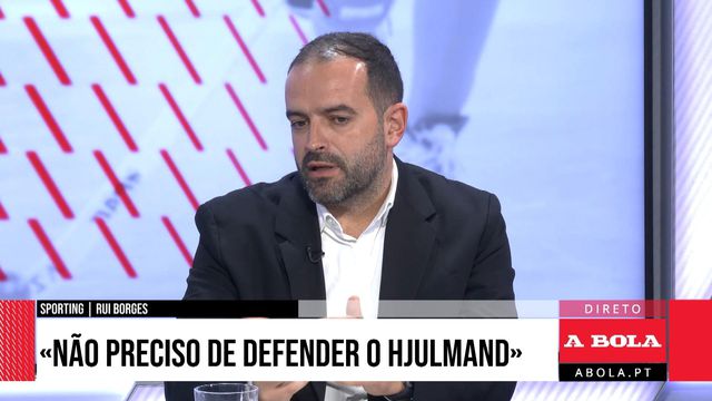 «Hjulmand? Creio que Rui Borges respondeu muito bem»