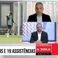 Eduardo Moreira (em cima) abordou situação delicada do Sporting em Munique (A BOLA TV)
