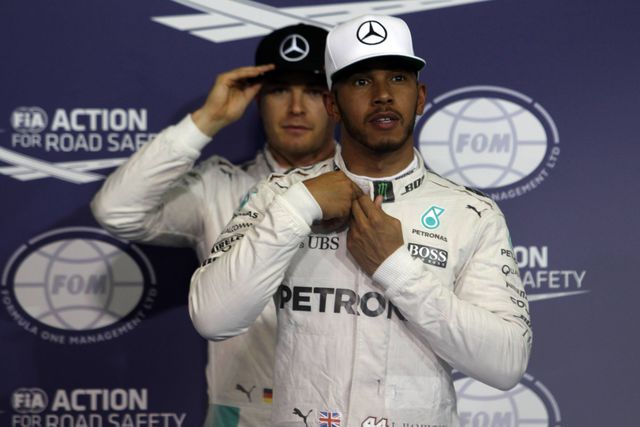 Nico Rosberg e Lewis Hamilton 'racharam a despesa' em 20216. IMAGO