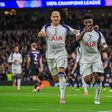 Kudus festeja segundo golo do Tottenham com Richarlison