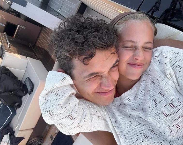 Lando Norris e Margarida Corceiro. Foto Instagram/magui_corceiro