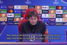 «Chegamos com a mente limpa de maus pensamentos»