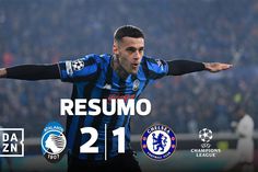 Golo perto do fim coloca a Atalanta no pódio da Champions (resumo)
