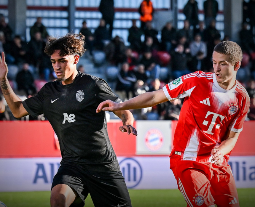 Sporting e Bayern empataram 3-3 - Foto: X/Bayern Campus