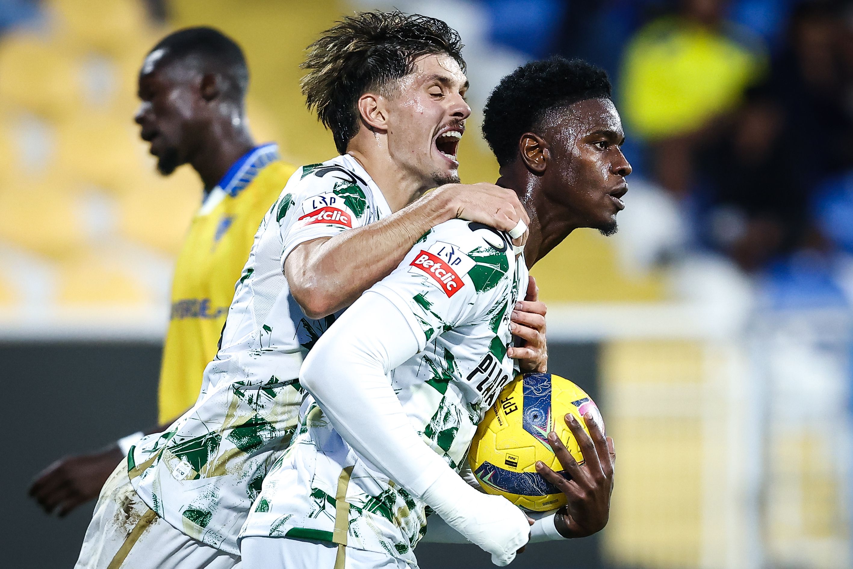 Luís Semedo marcou o golo que valeu um ponto ao Moreirense no Estoril - Foto: Rodrigo Antunes/LUSA