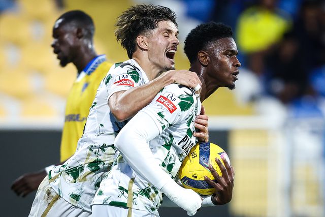 Luís Semedo marcou o golo que valeu um ponto ao Moreirense no Estoril - Foto: Rodrigo Antunes/LUSA