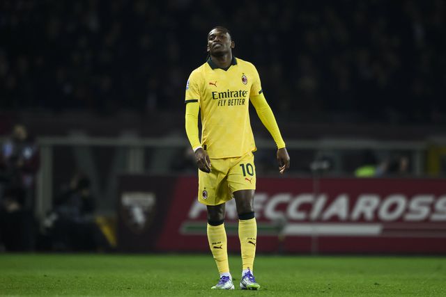 Rafael Leão saiu de campo aos 31' - Foto: IMAGO