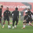 Treino do Benfica no Seixal - Foto SL Benfica