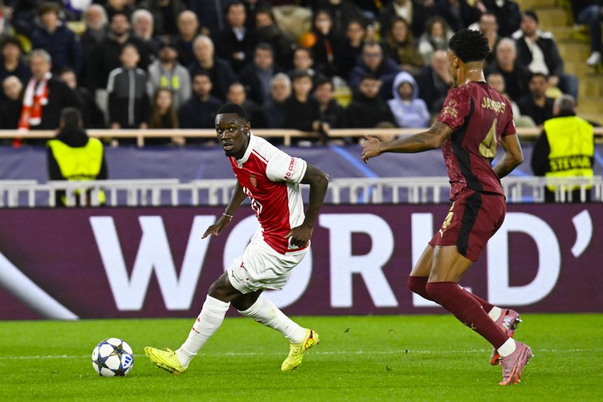 Folarin Balogun está a realizar uma excelente temporada ao serviço do Mónaco