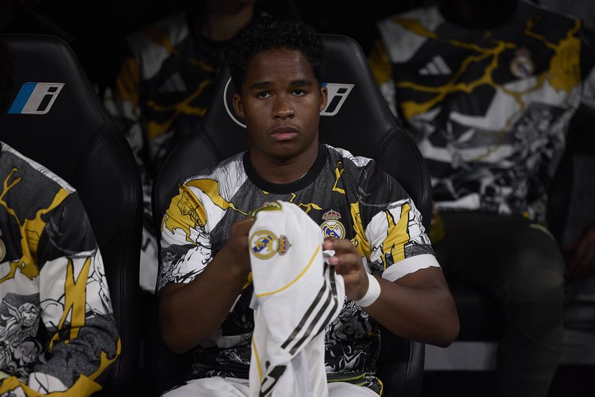 Endrick, avançado do Real Madrid