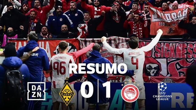 Olympiakos soma primeira vitória na Champions graças a golo português (resumo)