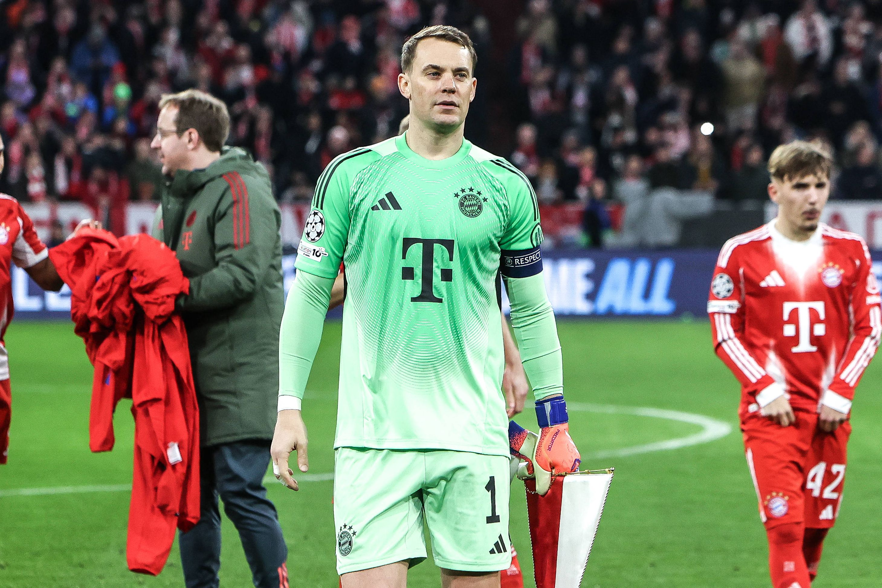 Manuel Neuer no Bayern-Sporting - Foto: IMAGO