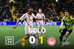 O golo de Gelson Martins que deu três pontos ao Olympiakos na Champions