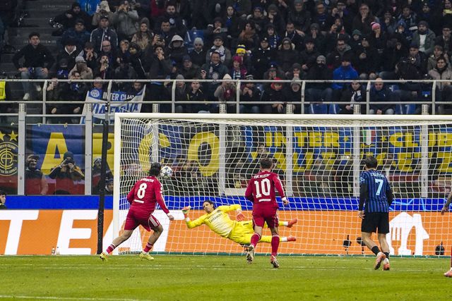 Szoboszlai marca, de penálti, o golo da vitória do Liverpool sobre o Inter - Foto: Imago