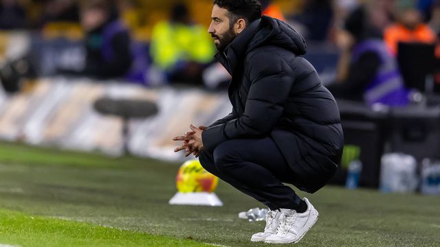 Ruben Amorim, treinador do Manchester United