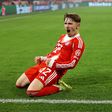 Lennart Karl fez o 2-1 para o Bayern. Foto IMAGO